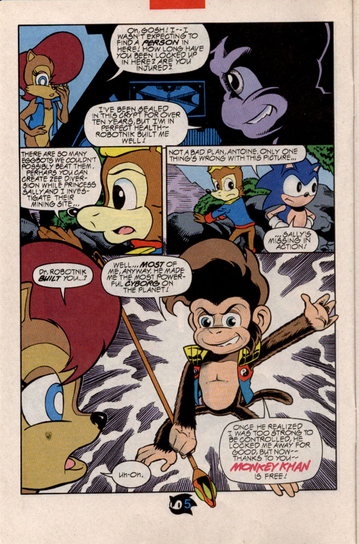 Sonic - Archie Adventure Series February 1998 Page 6